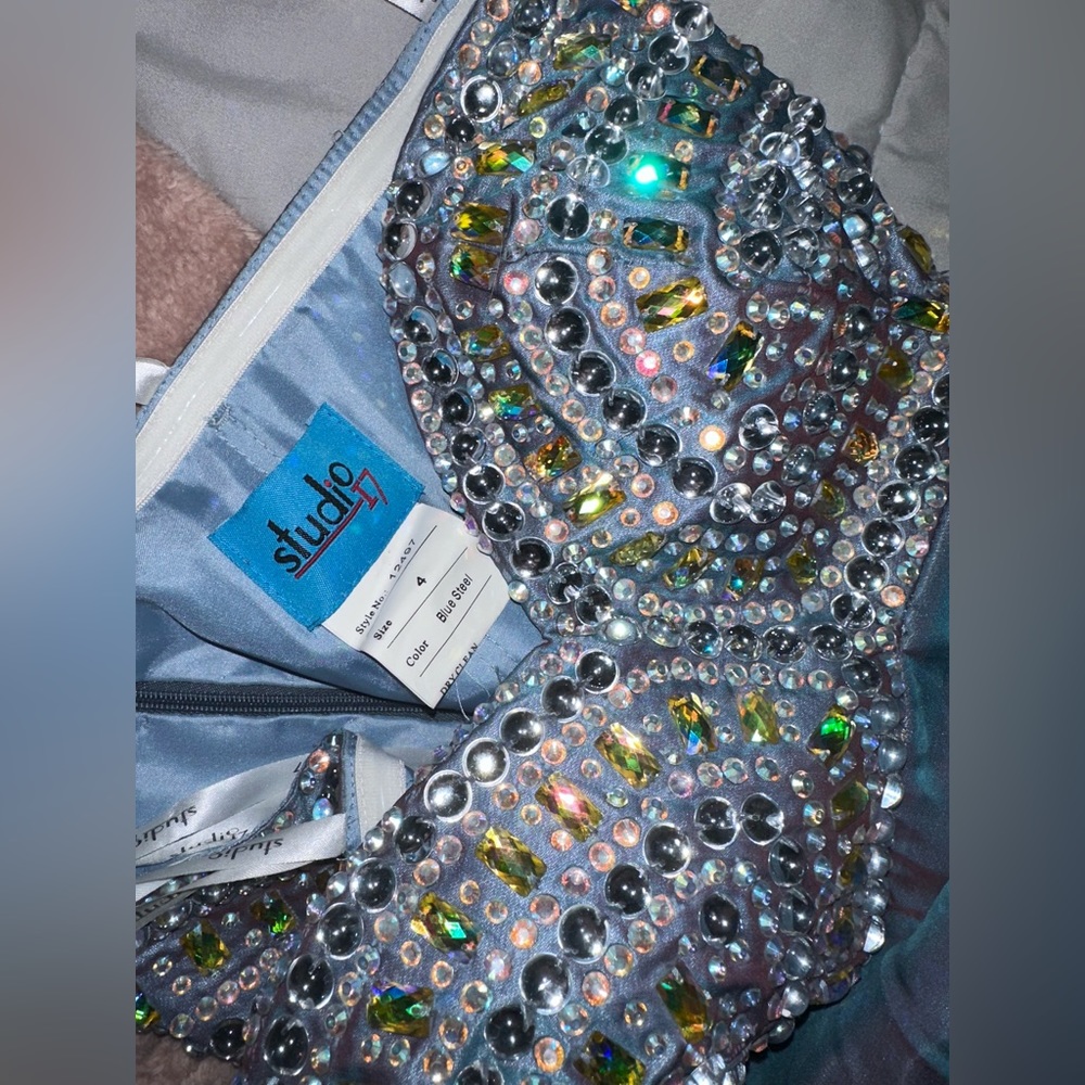 Blue Steel Size 4 Formal Dress
